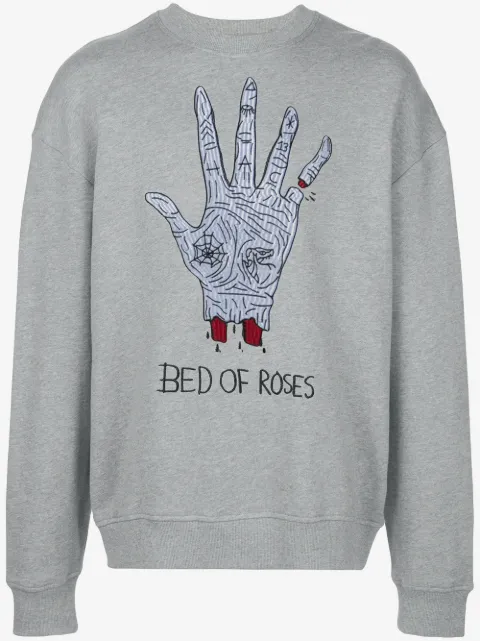 Haculla Bed Of Roses jersey sweatshirt