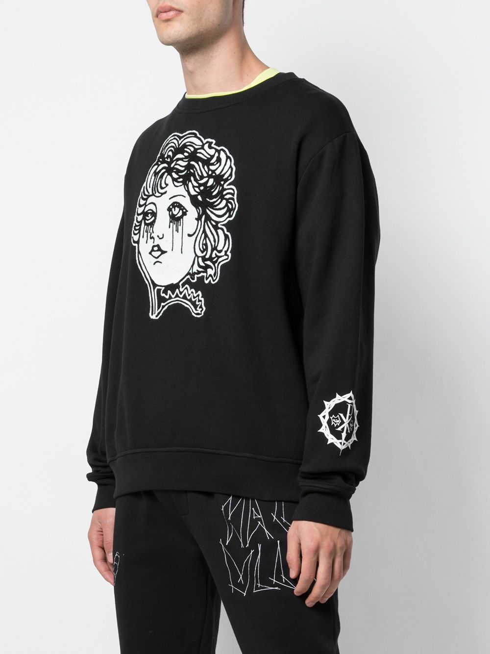 Shop Haculla Cry Sweatshirt In Black