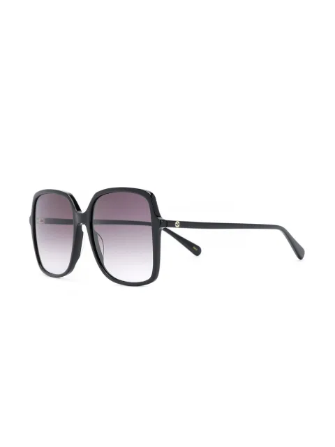 oversized square gucci sunglasses