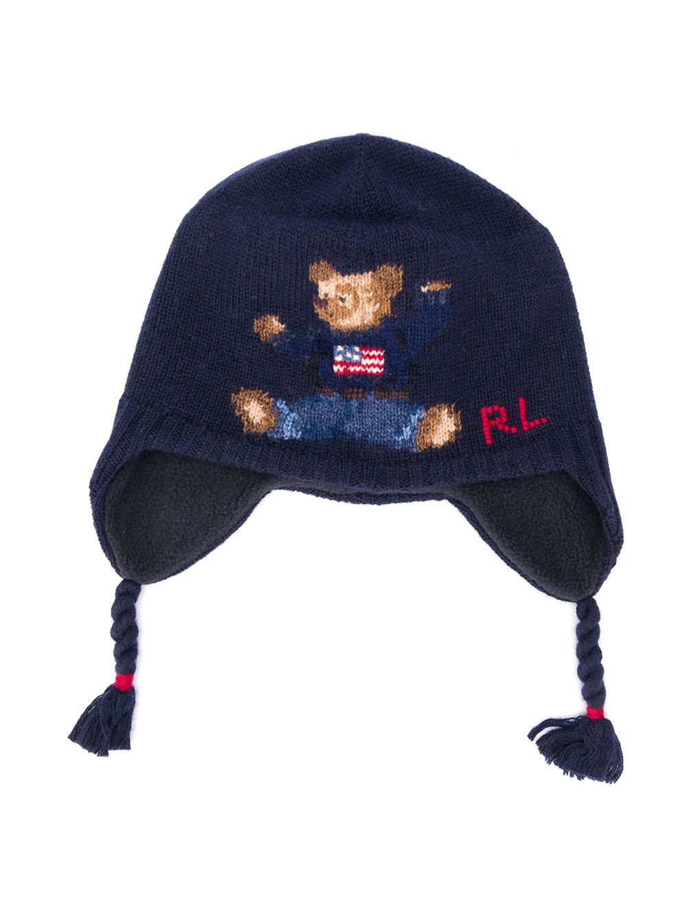 фото Ralph lauren kids вязаная шапка бини