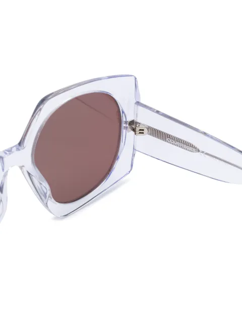 Courrèges oversized geometric-frame sunglasses CL1907 - 2