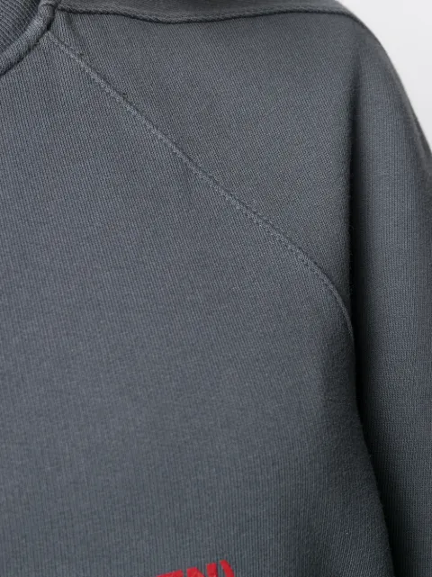 RICK OWENS DRKSHDW 'MOODY FLIGHT' OVERSIZED-SWEATSHIRT