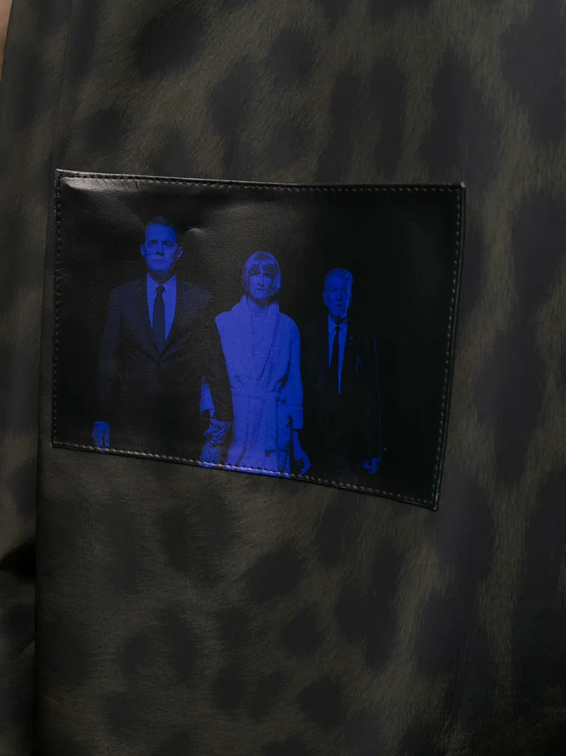 RAF SIMONS ANIMALIER CAR COAT
