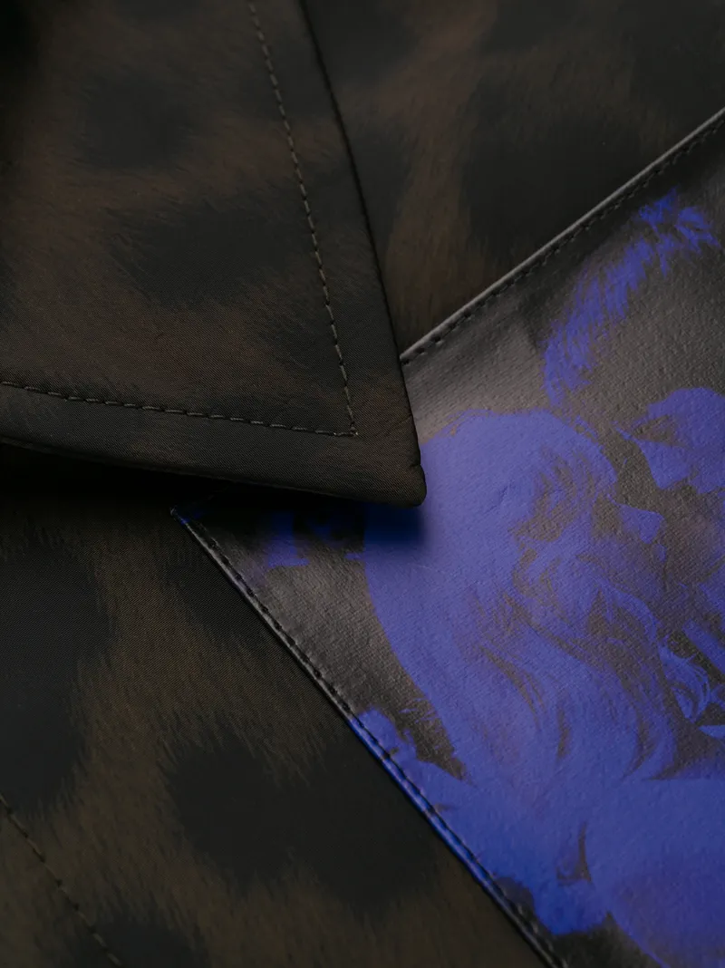 RAF SIMONS ANIMALIER CAR COAT