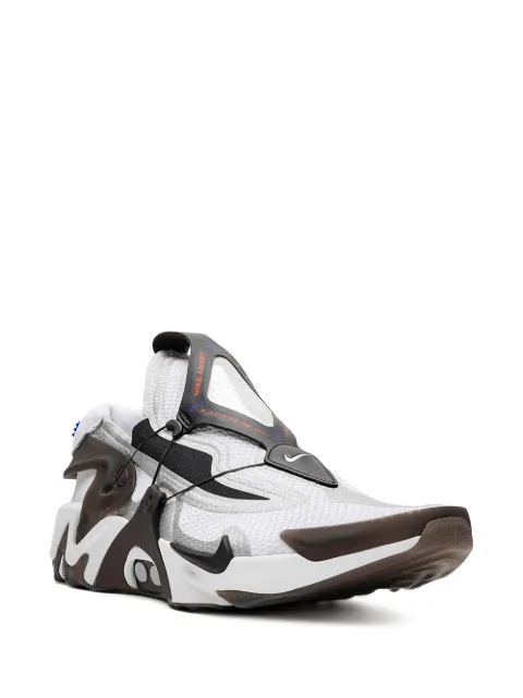 nike adapt huarache white black