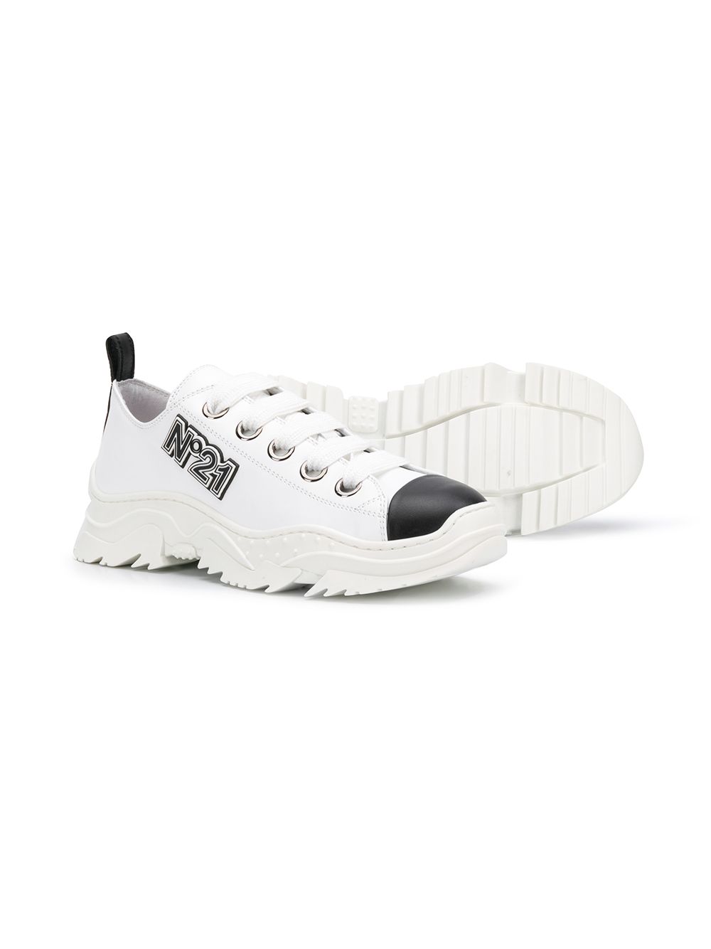 фото Nº21 Kids toe cap sneakers