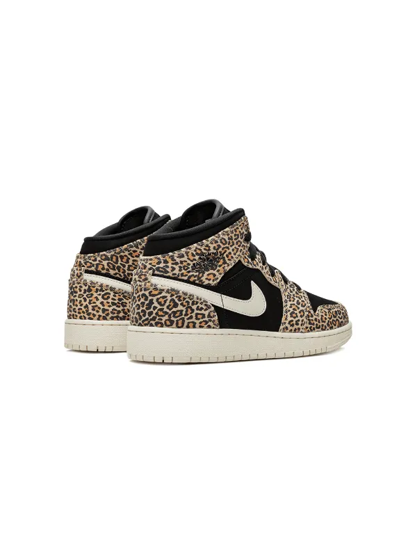 cheetah jordan shoes