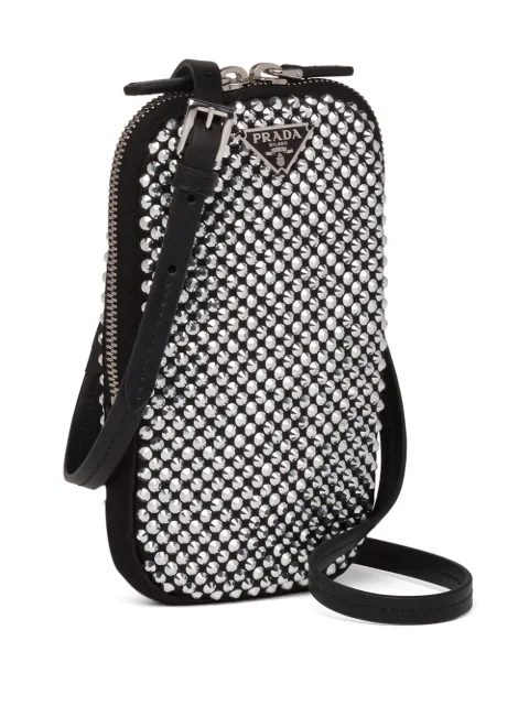 prada rhinestone purse