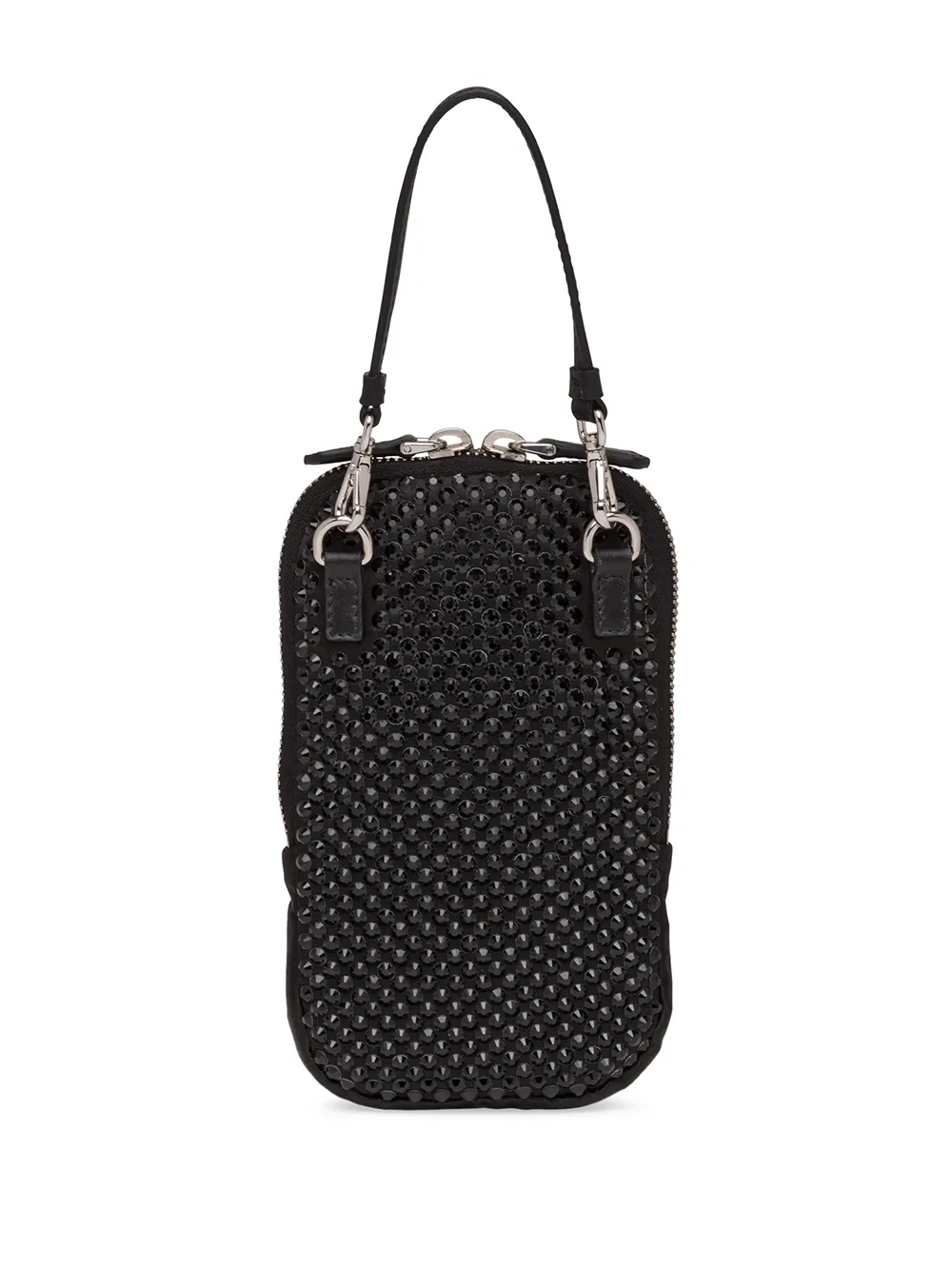 prada rhinestone bag
