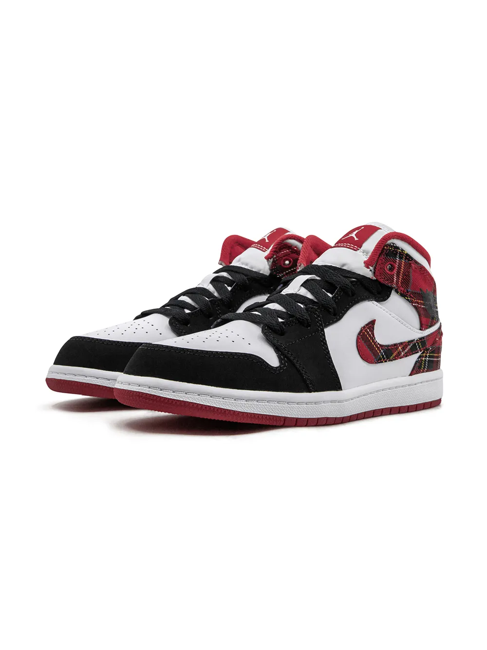 Jordan Kids Jordan 1 Mid high-top sneakers Wit