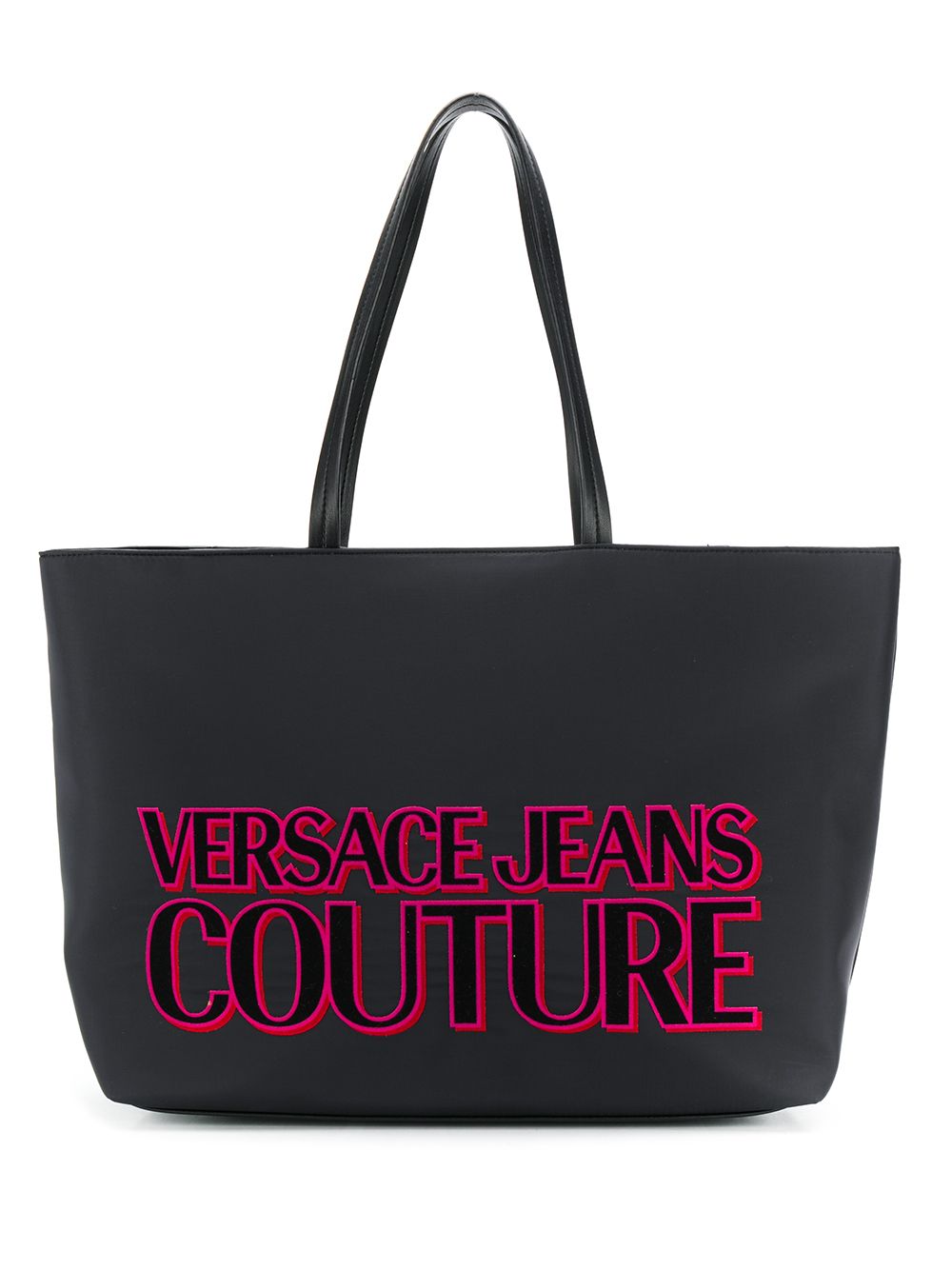 фото Versace Jeans Couture большая сумка-тоут с логотипом