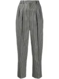 A.P.C. Cheryl houndstooth-print trousers - Black