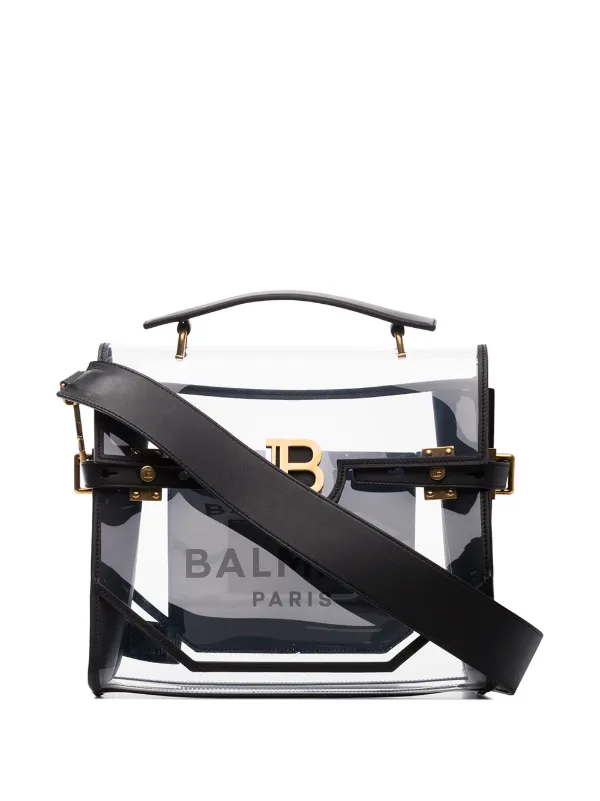 balmain transparent bag