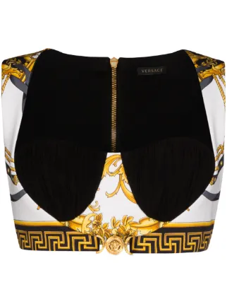 versace baroque bralette