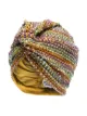MaryJane Claverol Malibu beaded sequin turban