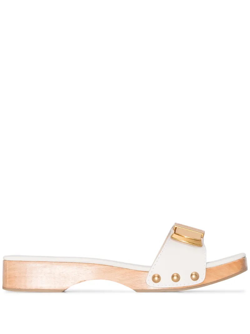 JACQUEMUS LES TATANES 15MM CLOG SANDALS