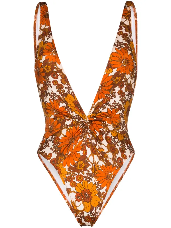 floral print swimsuit
