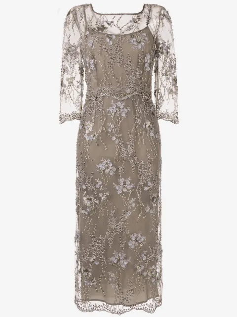 Antonio Marras robe mi-longue superposée en dentelle