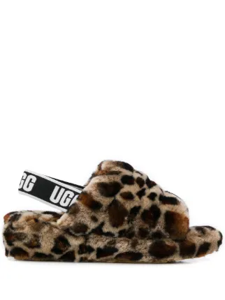 ugg leopard sandals