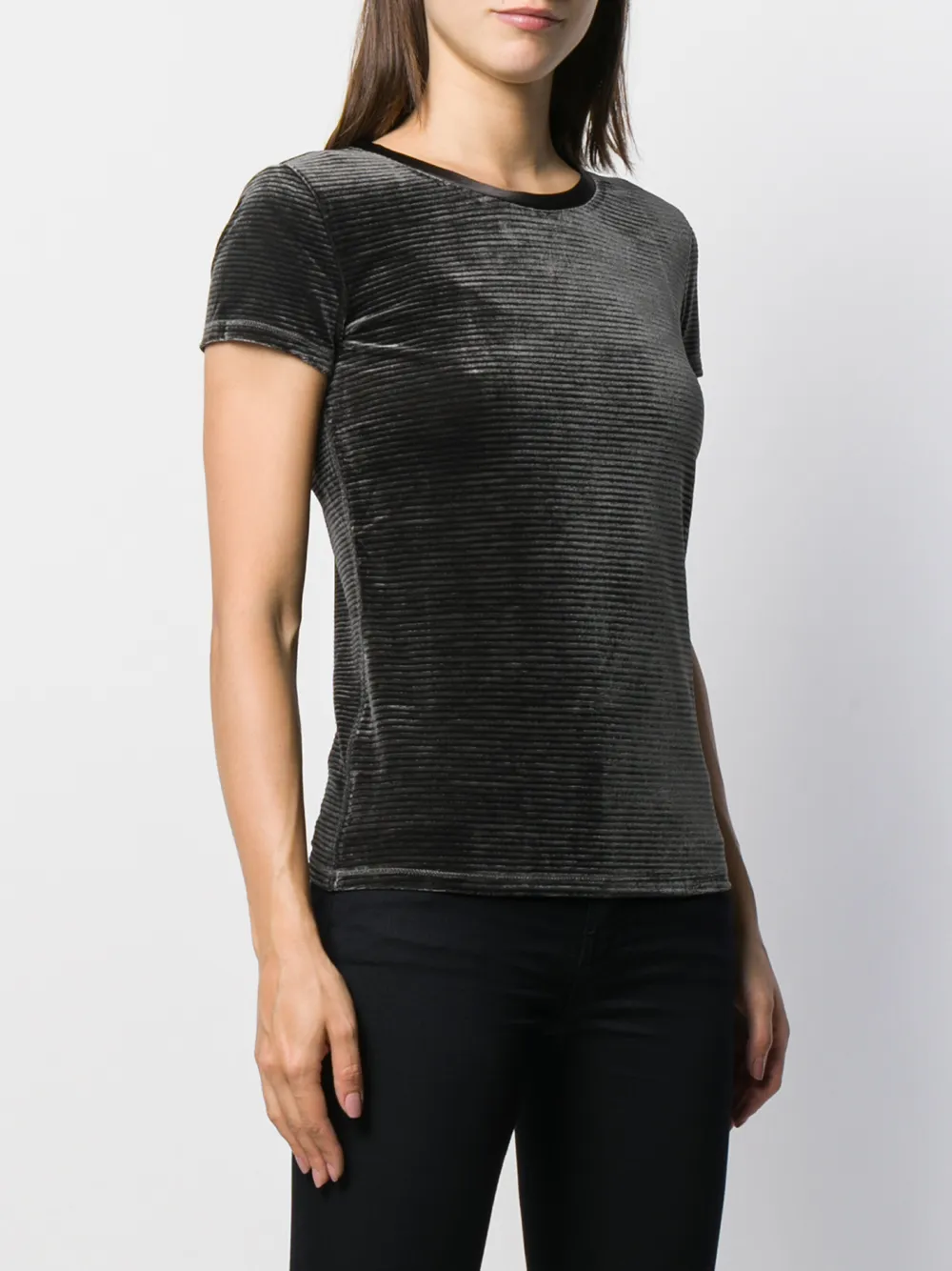 фото Emporio armani футболка в рубчик