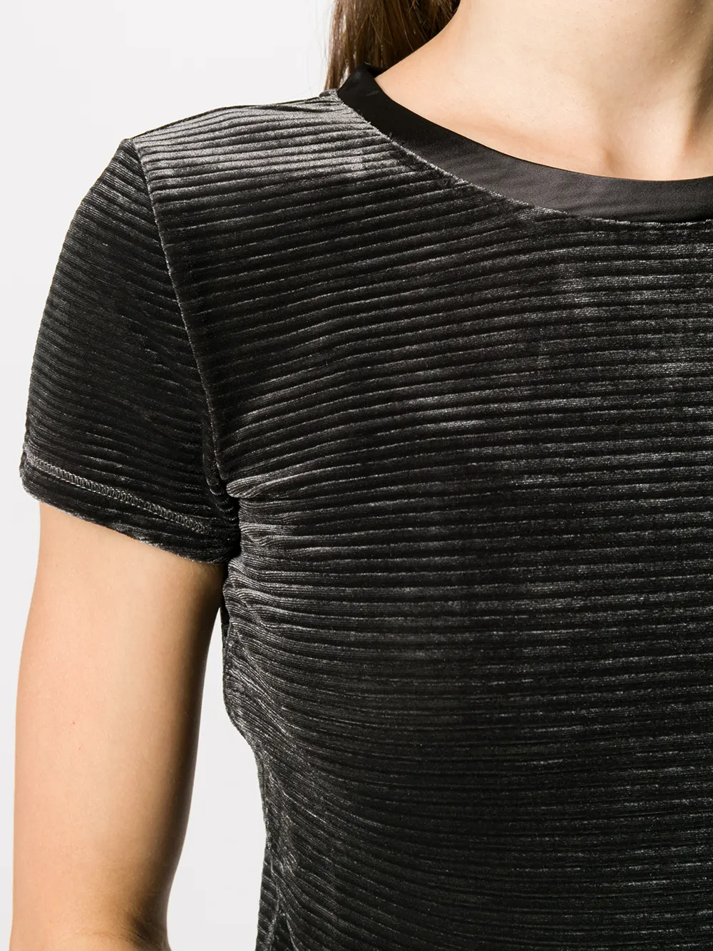 фото Emporio armani футболка в рубчик