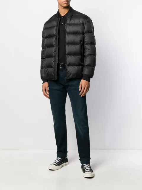 armani eagle padded jacket