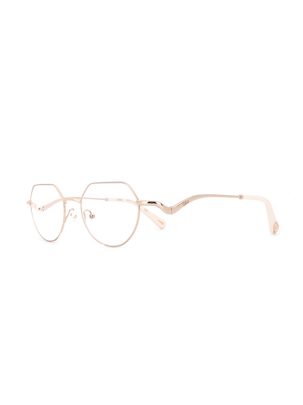 фото Chloé Eyewear солнцезащитные очки в оправе геометричной формы