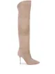 الصورة 1 من Aquazzura بوت فوق الركبة لانكستر 95 ملم