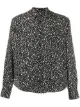 Image 1 of Saint Laurent cropped speckle print shirt