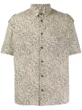 Saint Laurent zebra print shirt - Neutrals
