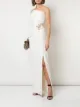 Image 2 of Marchesa Notte one shoulder beaded long dress