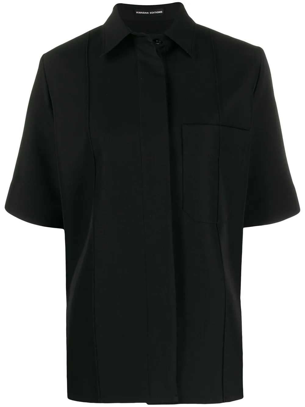 

Kwaidan Editions camisa oversize larga - Negro