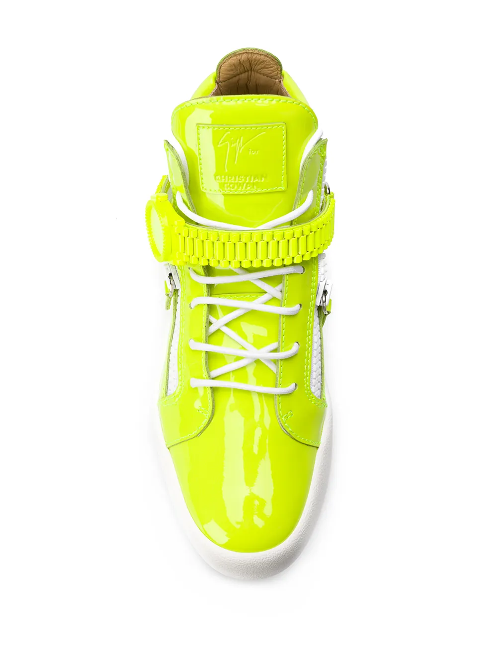 Giuseppe Zanotti Gzxcowan high-top sneakers Groen
