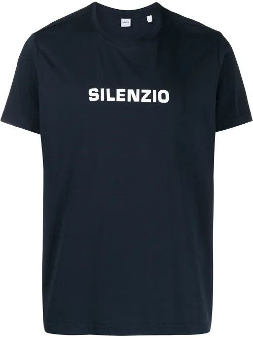 T-shirt ample imprimé Silenzio - ASPESI - Modalova