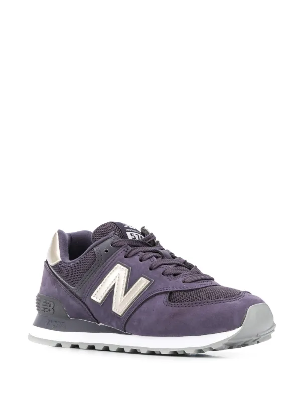 new balance wl574 dames purper