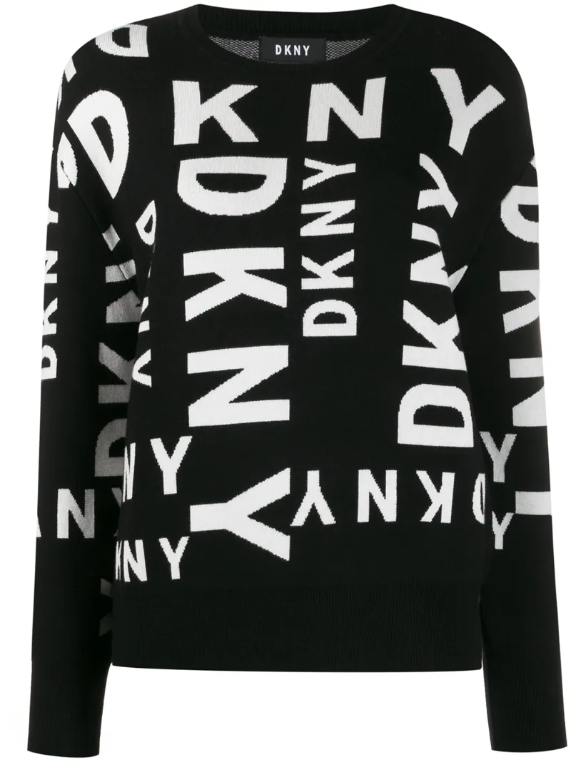 dkny black sweater