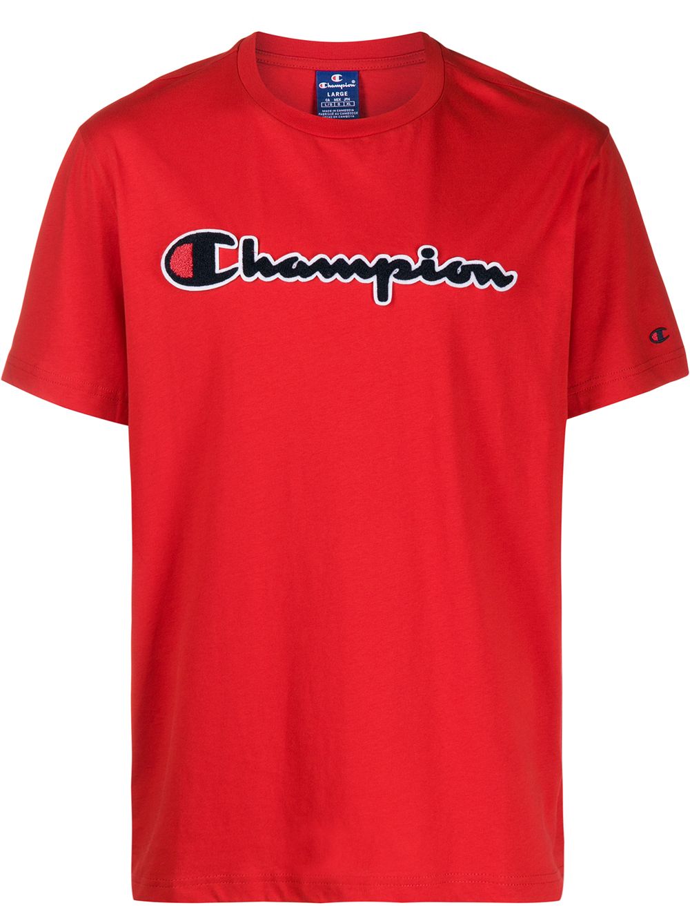 фото Champion футболка с фактурным логотипом
