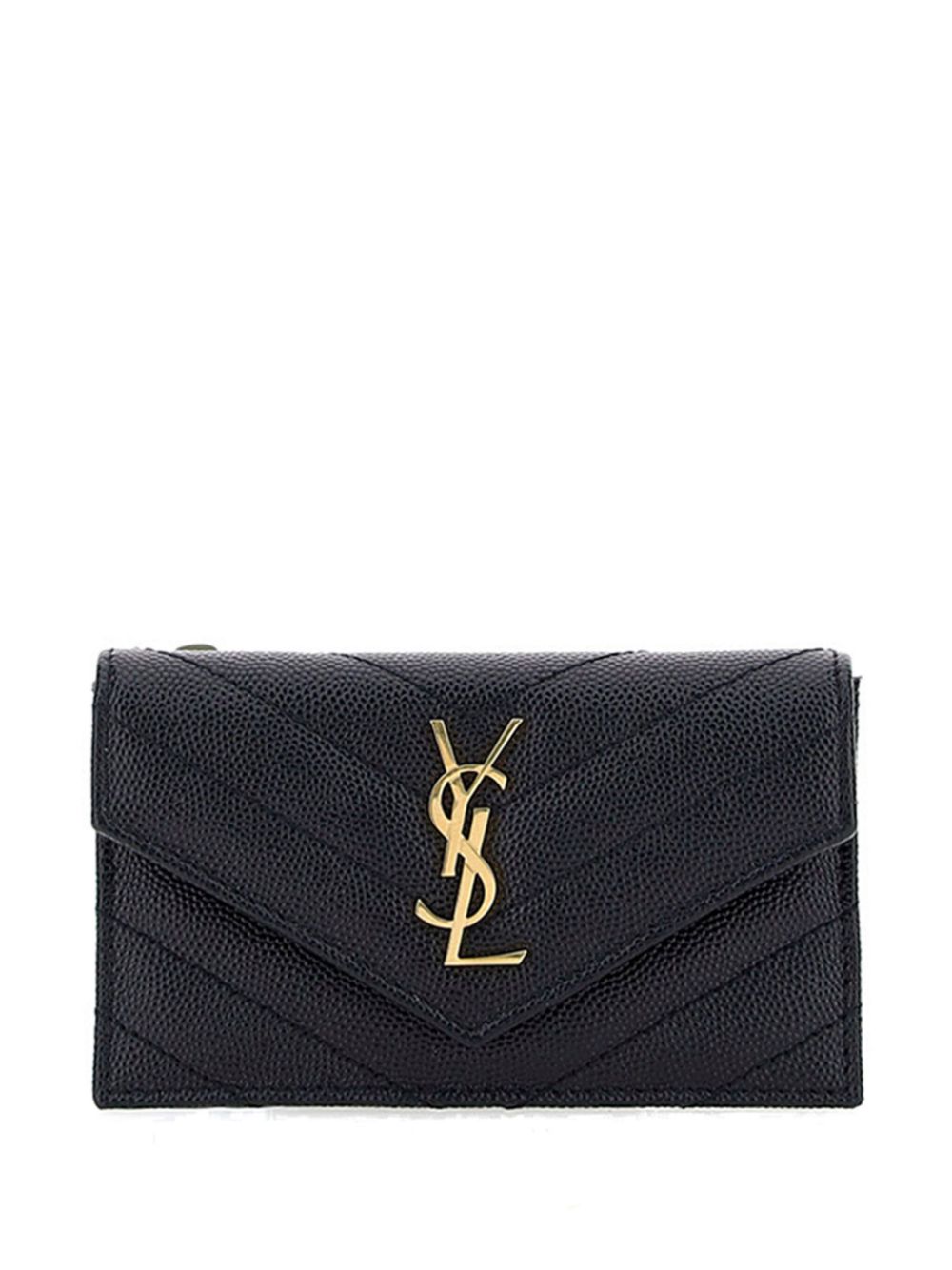 Saint Laurent Cassandre wallet - Black