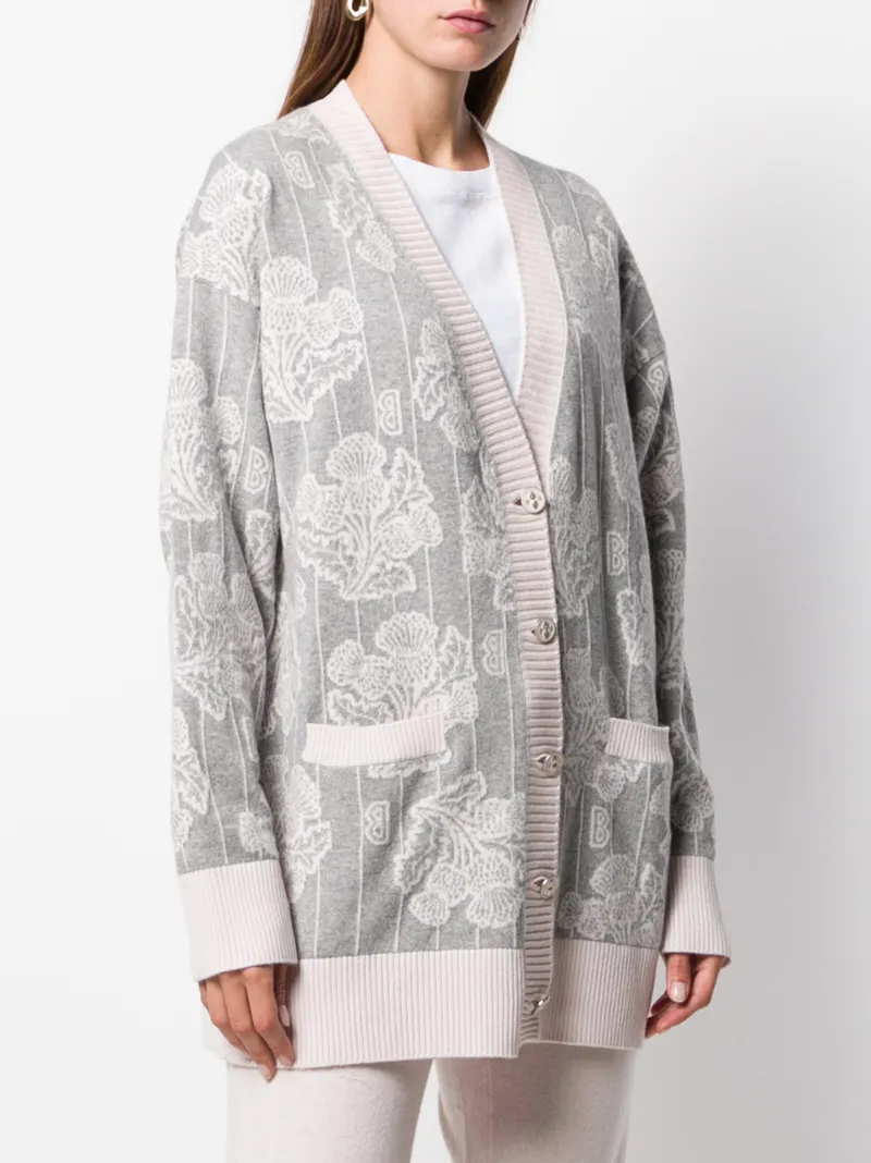 Barrie VNeck Cashmere Cardigan In 859 Brume Dawn ModeSens