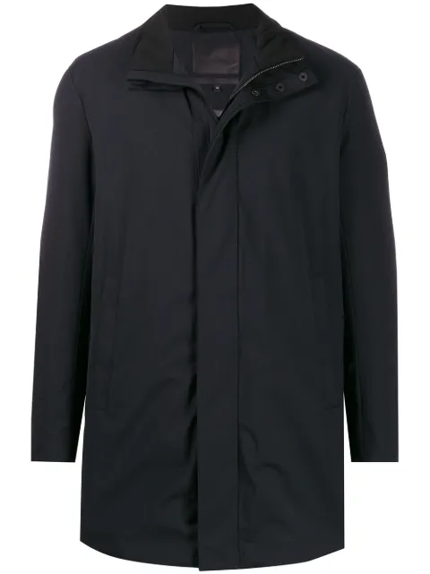 Emporio Armani contrast lining coat