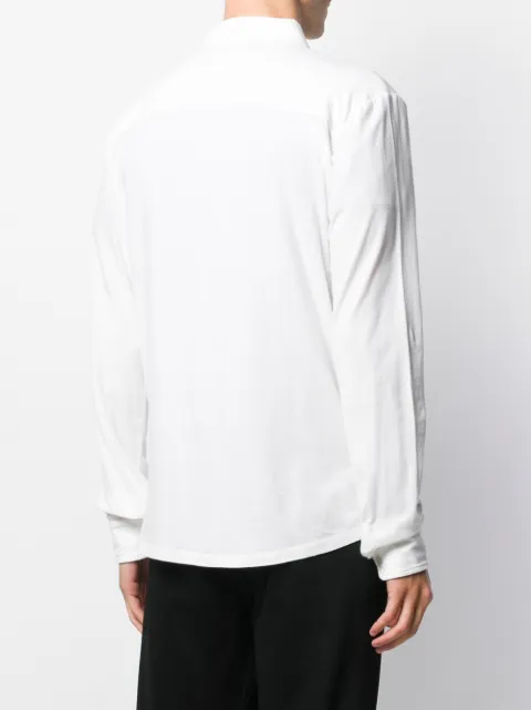Majestic Long Sleeve Shirt In White