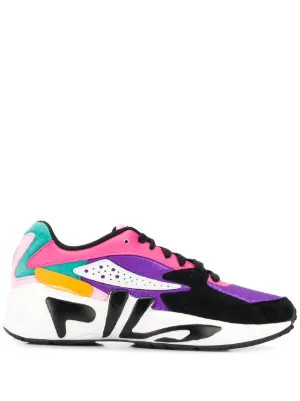 pink fila trainers