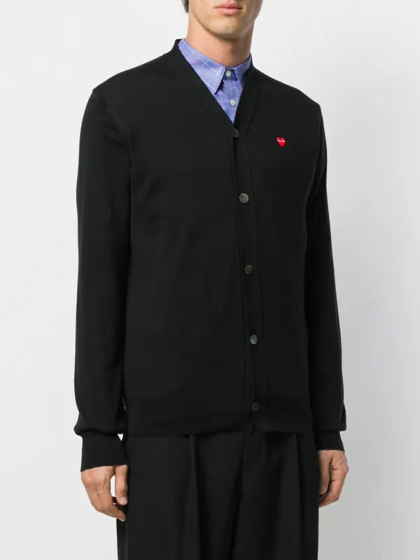 Comme des 2025 garcons cotton cardigan