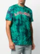 Dsquared2 textured tie-dye logo T-shirt