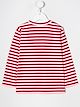Image 2 of Comme Des Garçons Play Kids striped logo top