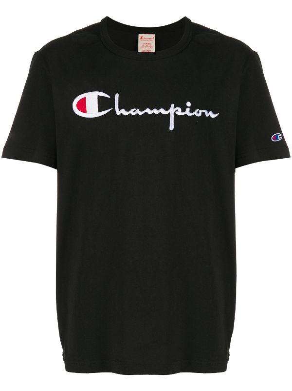 champion embroidered t shirt