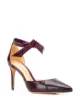 الصورة 2 من Alexandre Birman حذاء بكعب ونقش جلد الثعبان