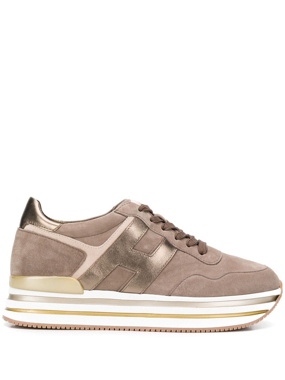 

Hogan Maxi H222 sneakers - Brown