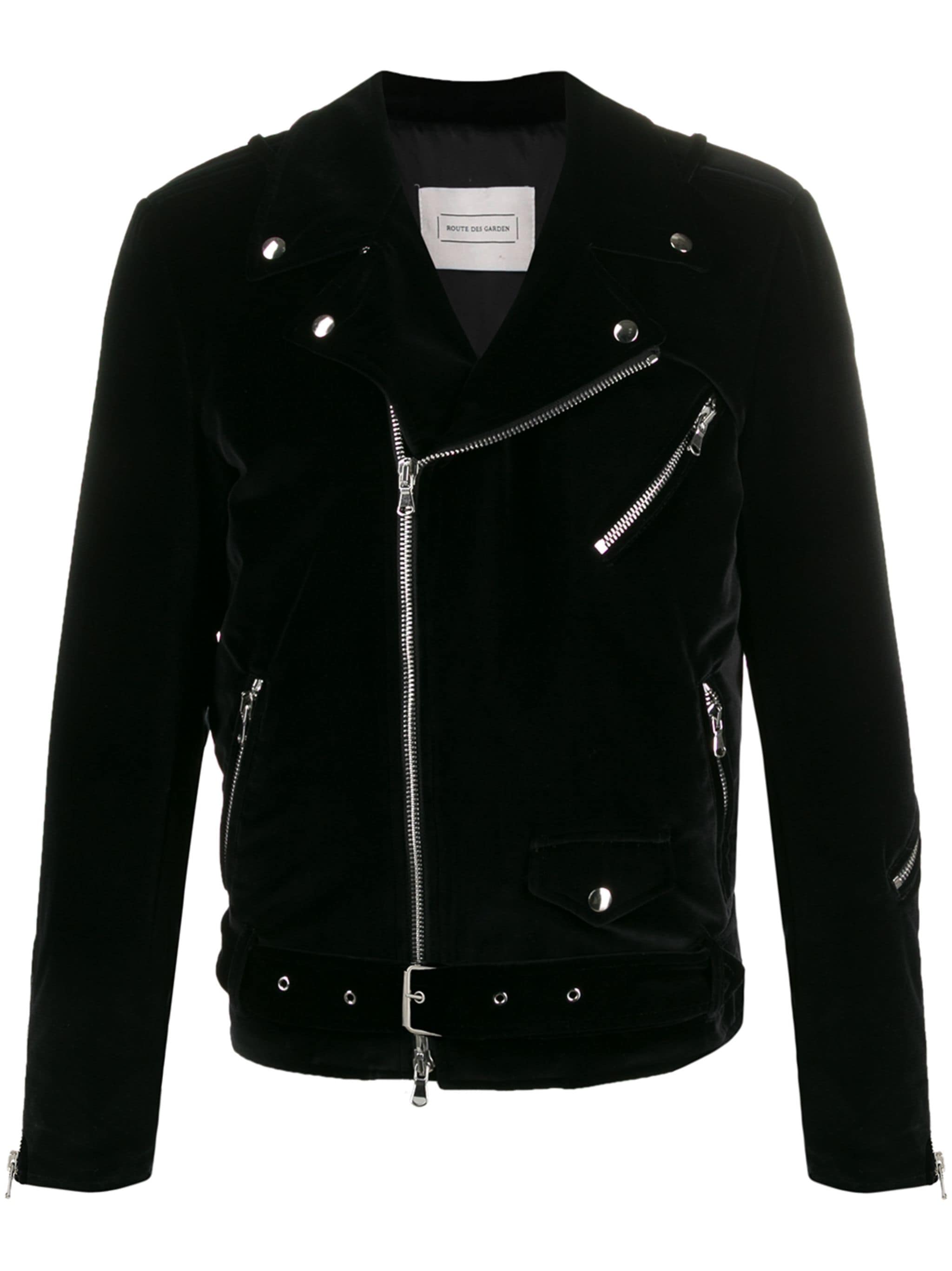 velvet biker jacket | Route Des Garden | Eraldo.com