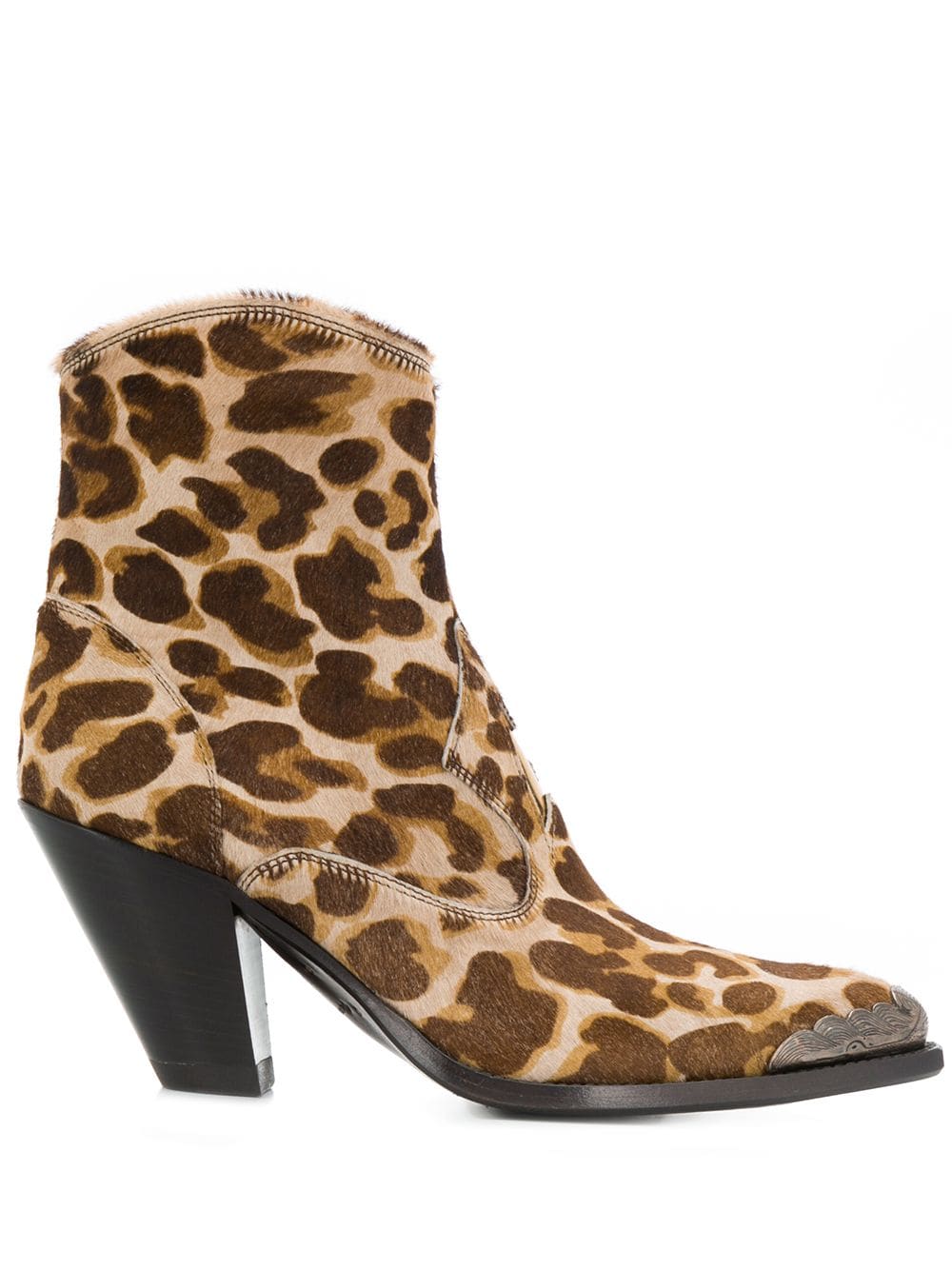 golden goose leopard boots